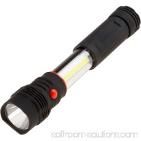 Stalwart 2-in-1 COB LED Telescoping Worklight Flashlight with Magnet   563113752